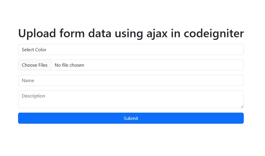 ajax-codeigniter